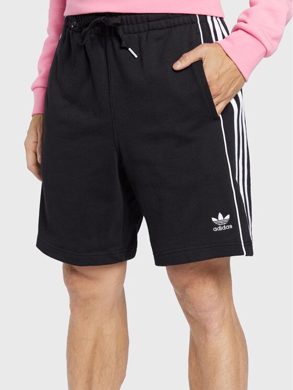 adidas adidas Sportske kratke hlače Rekive HK7307 Crna Regular Fit