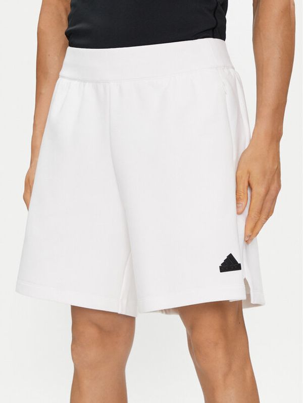 adidas adidas Sportske kratke hlače Z.N.E. Premium IN5098 Bijela Loose Fit