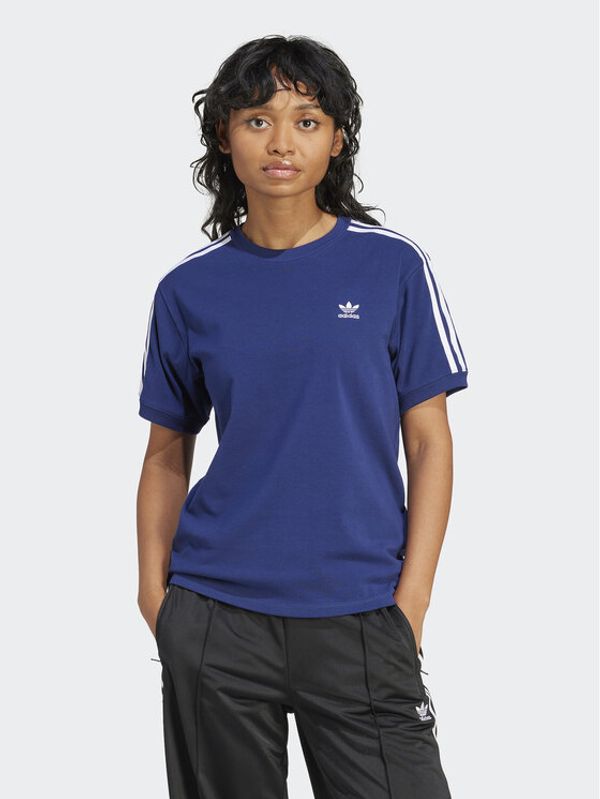 adidas adidas T-shirt 3-Stripes IR8053 Tamnoplava Regular Fit