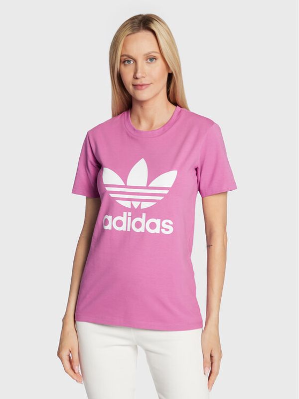 adidas adidas T-shirt adicolor Classics Trefoil HK9640 Ružičasta Regular Fit