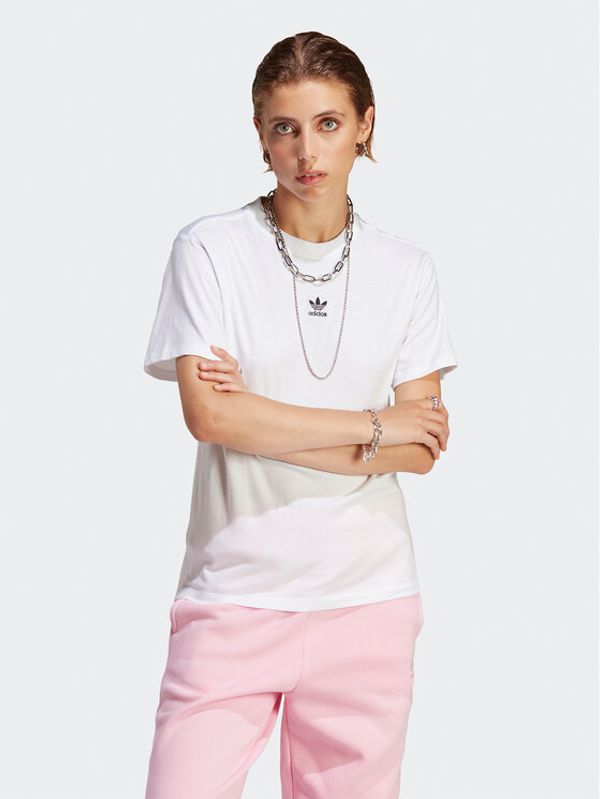 adidas adidas T-shirt Adicolor Essentials Regular T-Shirt IC1831 Bijela Regular Fit