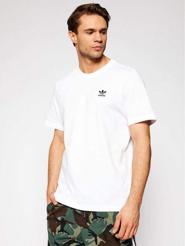 adidas adidas T-shirt adicolor Essentials Trefoil GN3415 Bijela Regular Fit