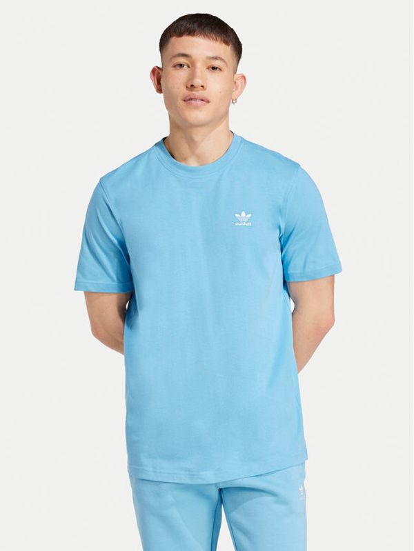 adidas adidas T-shirt Trefoil Essentials IZ2099 Svijetloplava Regular Fit