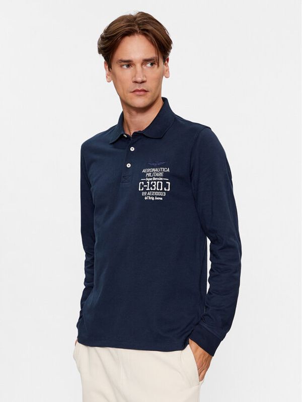 Aeronautica Militare Aeronautica Militare Polo 232PO1709J584 Tamnoplava Regular Fit