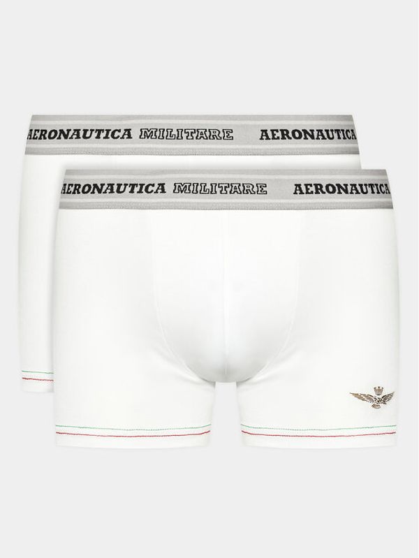 Aeronautica Militare Aeronautica Militare Set od 2 para bokserica AM1UBX003 Bijela