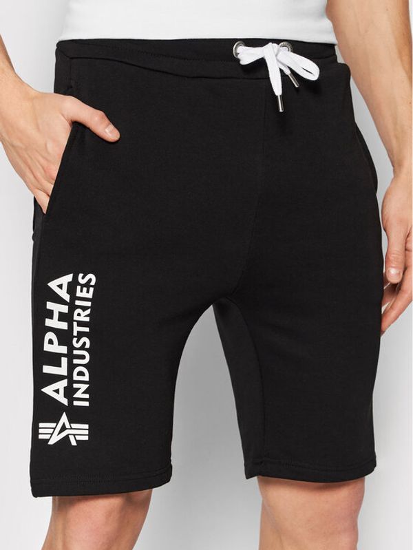 Alpha Industries Alpha Industries Sportske kratke hlače Basic 116364 Crna Regular Fit