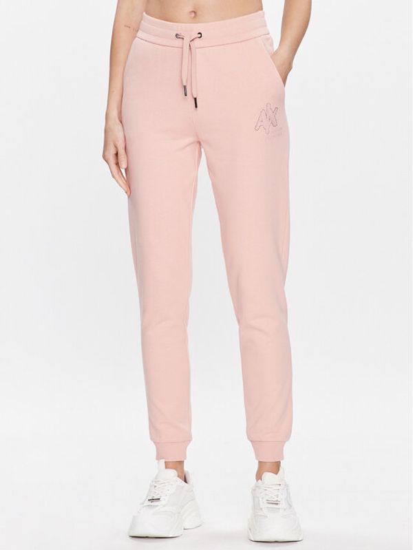 Armani Exchange Armani Exchange Donji dio trenerke 3RYP94 YJCZZ 14AO Ružičasta Regular Fit