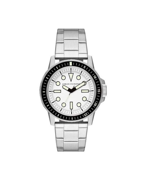Armani Exchange Armani Exchange Sat Leonardo AX1853 Srebrna