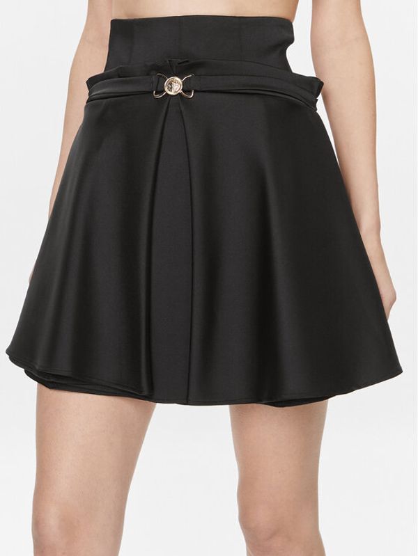 Babylon Babylon Mini suknja E00183 Crna Regular Fit
