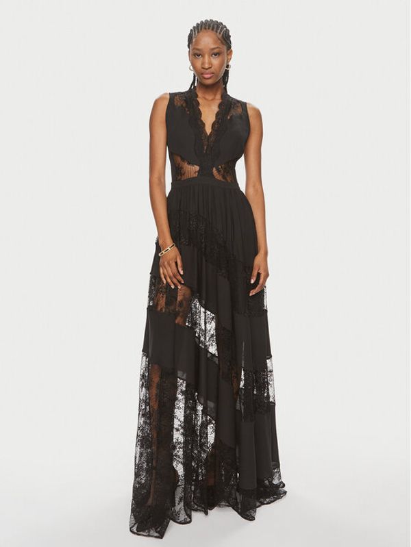 Babylon Babylon Večernja haljina EL0725 Crna Regular Fit
