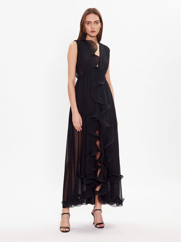 Babylon Babylon Večernja haljina S_MF0212 Crna Regular Fit