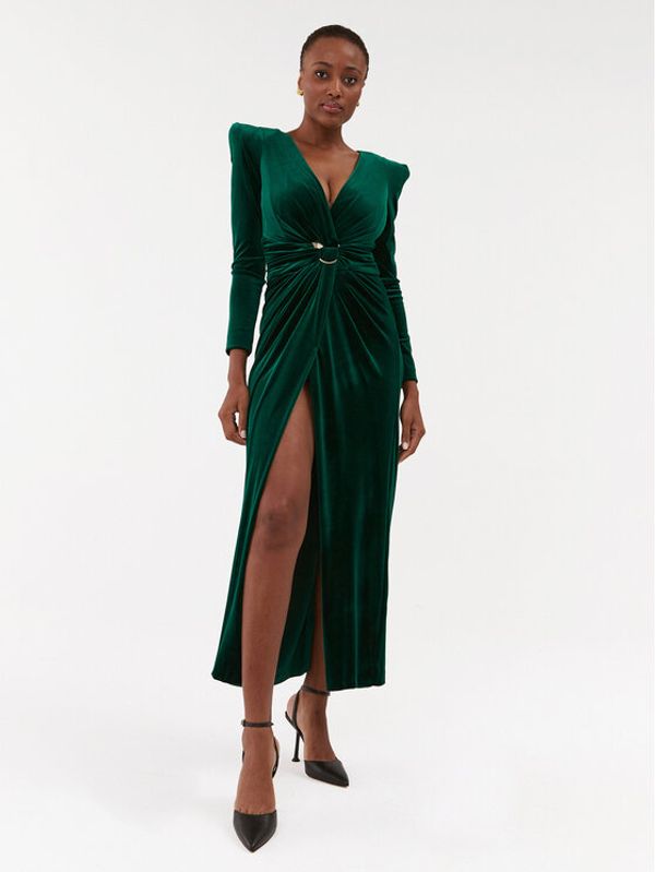 Babylon Babylon Večernja haljina T_S00839 Zelena Regular Fit