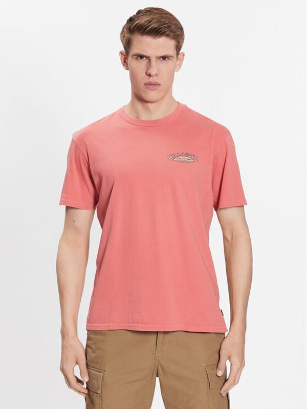 Billabong Billabong T-shirt Arch Wave ABYZT01707 Koraljna Regular Fit