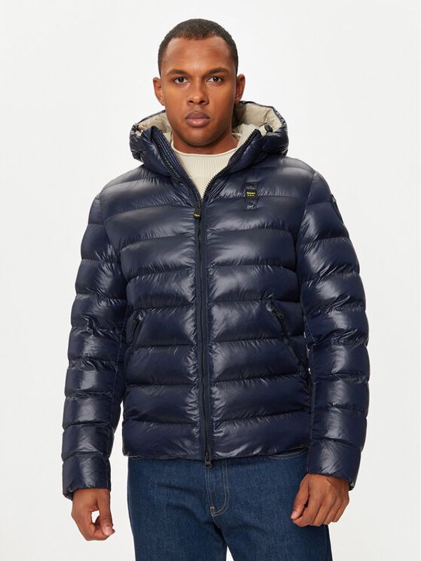 Blauer Blauer Pernata jakna 24WBLUC02055 005958 Tamnoplava Regular Fit