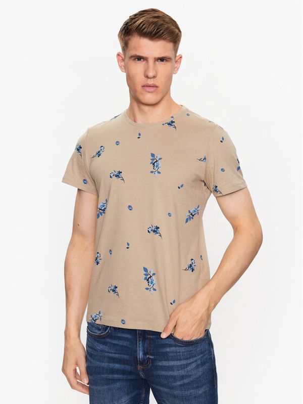 Blend Blend T-shirt 20715026 Bež Regular Fit