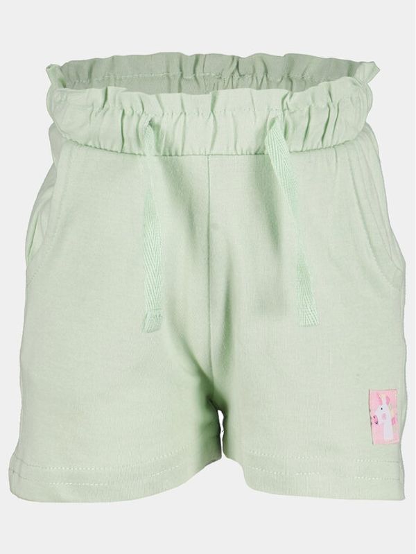 Blue Seven Blue Seven Kratke hlače 913612 X Zelena Regular Fit