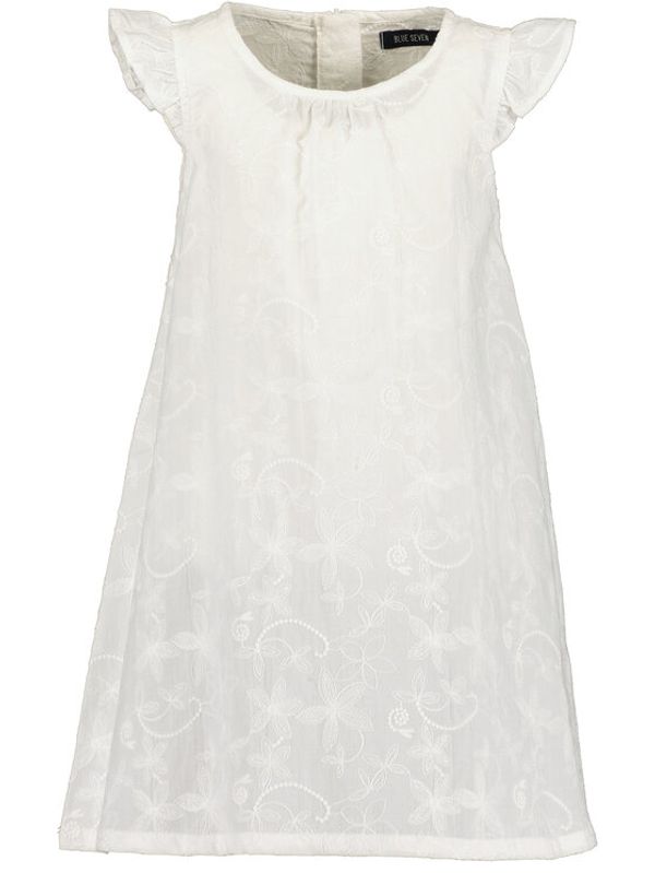 Blue Seven Blue Seven Ljetna haljina 734123 X Bijela Regular Fit