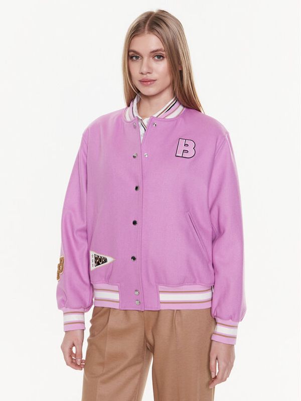 Boss Boss Bomber 50483272 Ružičasta Relaxed Fit