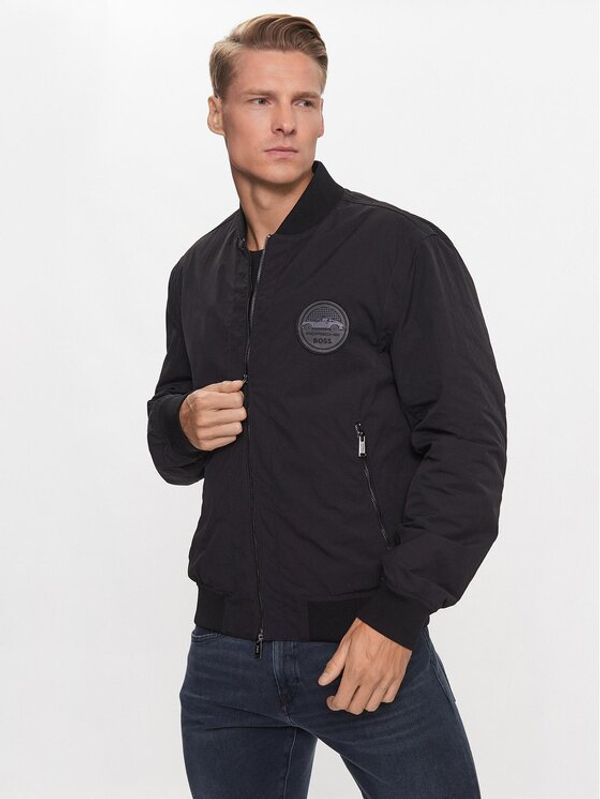 Boss Boss Bomber Coperto 50499031 Crna Regular Fit