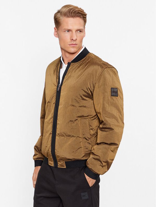 Boss Boss Bomber Overse 50496479 Smeđa Regular Fit