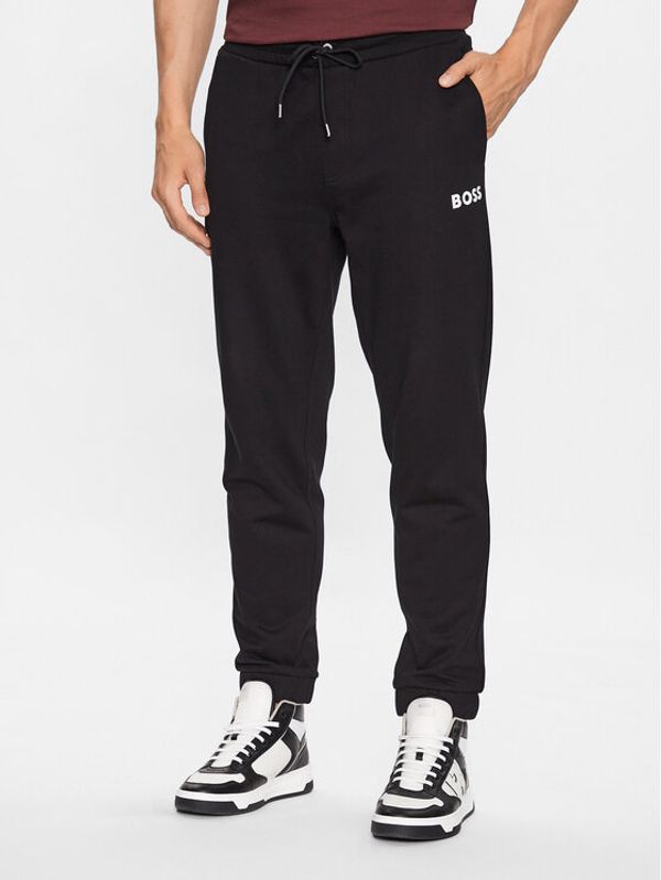 Boss Boss Donji dio trenerke 50486640 Crna Oversize