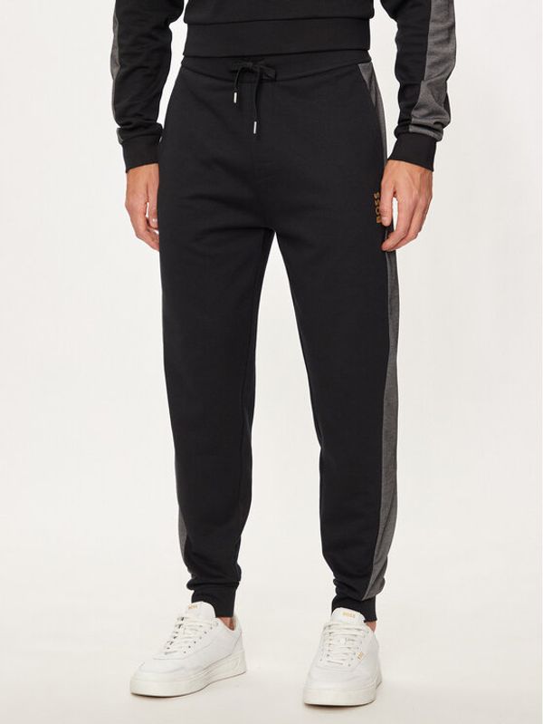 Boss Boss Donji dio trenerke 50527552 Crna Regular Fit