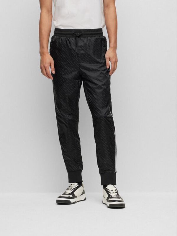 Boss Boss Donji dio trenerke Lamont 128 50494075 Crna Regular Fit