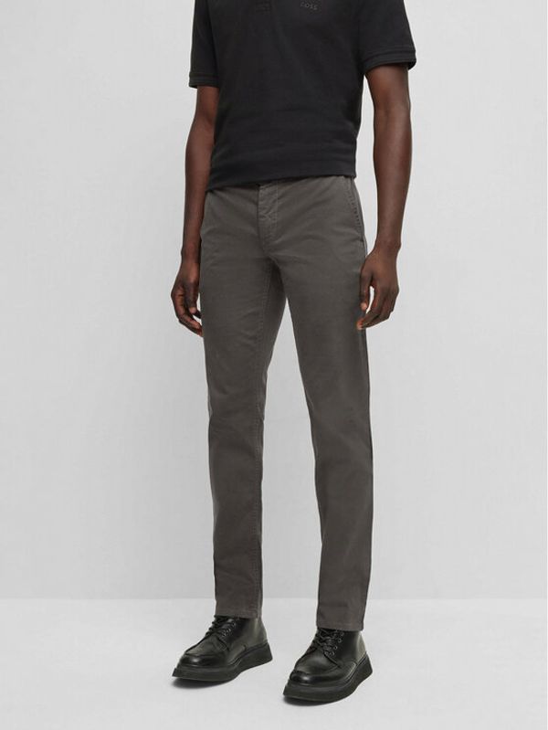 Boss Boss Hlače 50470813 Siva Slim Fit