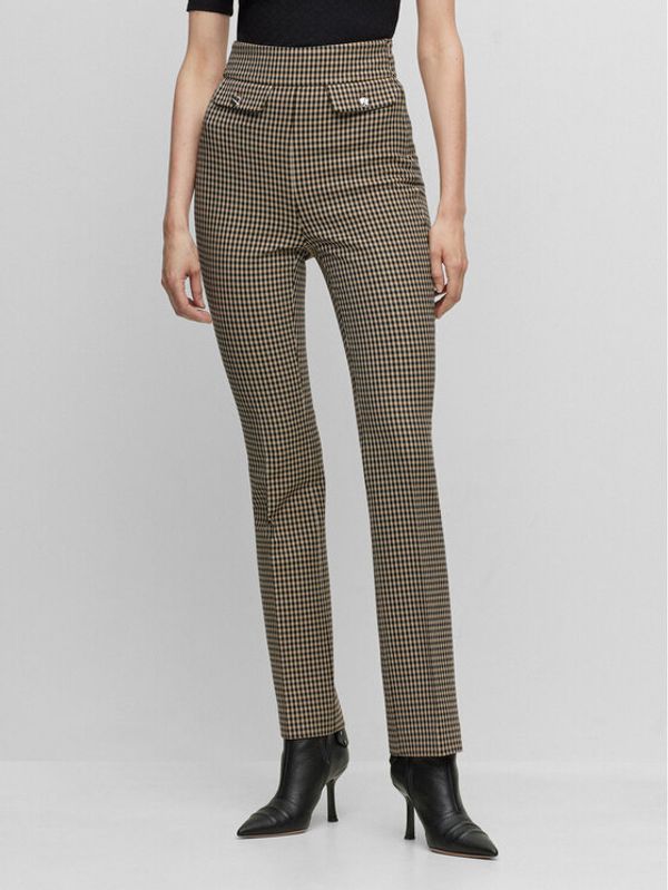 Boss Boss Hlače 50500111 Bež Slim Fit
