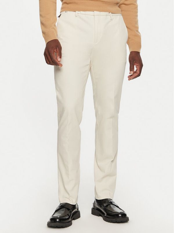 Boss Boss Hlače Kaito1_T 50487754 Écru Slim Fit