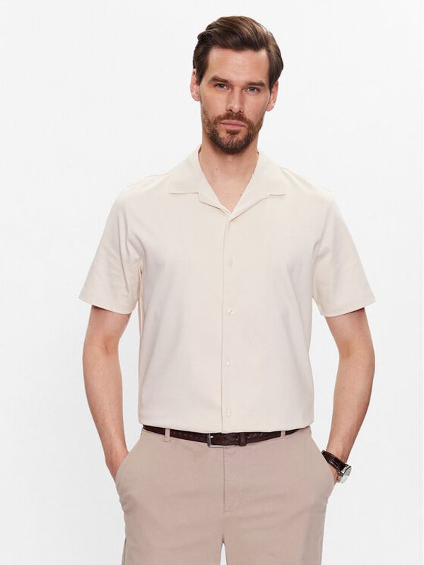 Boss Boss Košulja 50486176 Écru Regular Fit