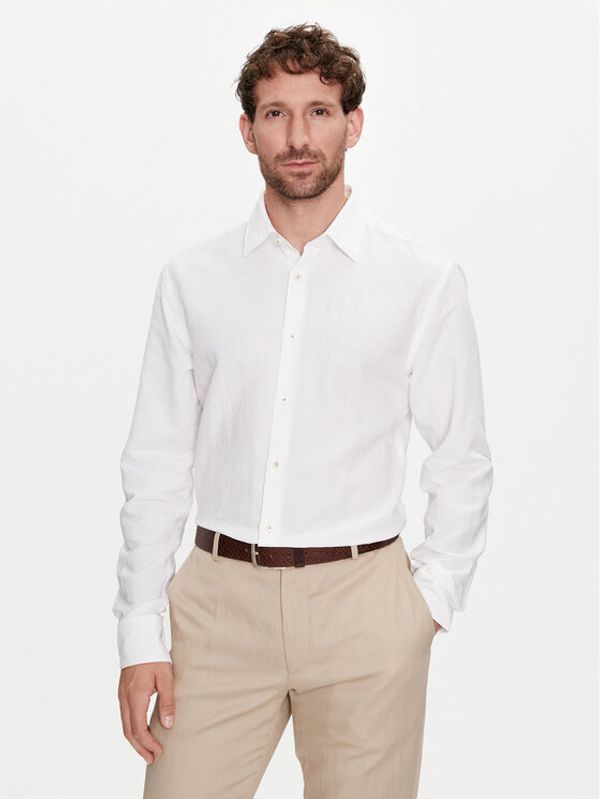Boss Boss Košulja C-Hal-Kent-C4-232 50513661 Bijela Casual Fit