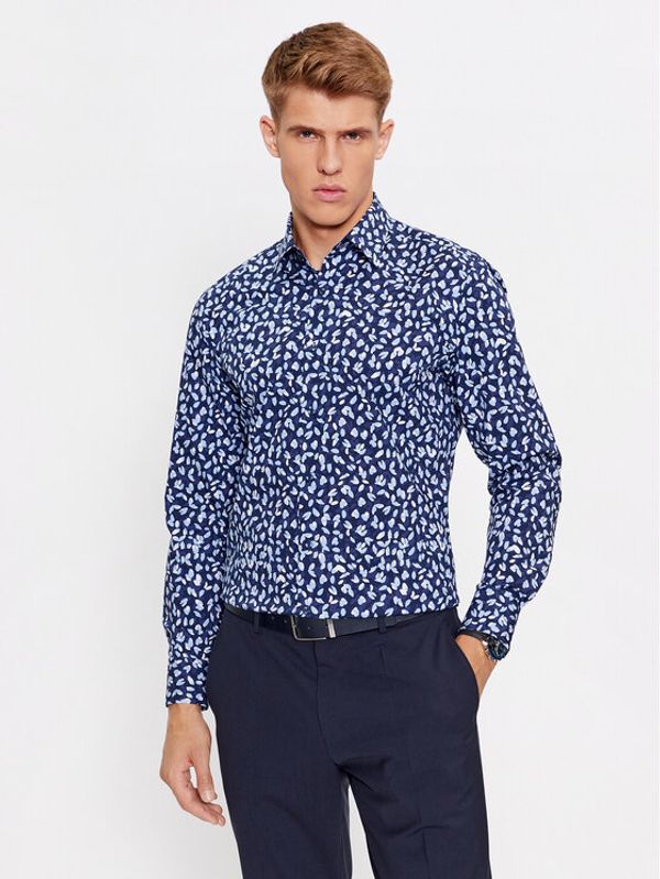 Boss Boss Košulja H-Hank-Kent-C1-214 50502661 Tamnoplava Slim Fit