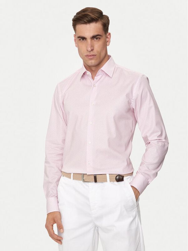 Boss Boss Košulja H-Hank-Kent-C1-214 50512852 Ružičasta Slim Fit