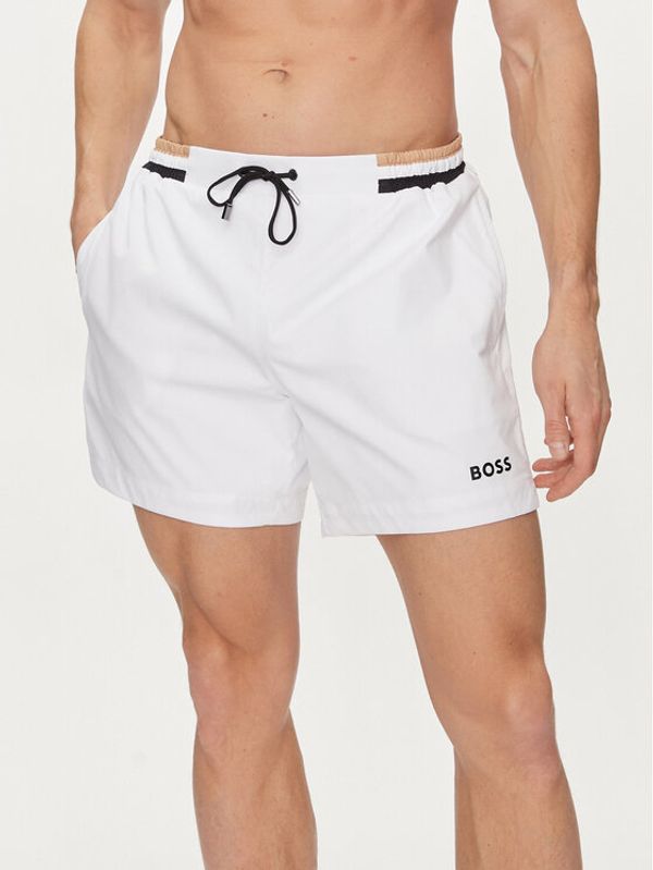 Boss Boss Kupaće gaće i hlače Atoll 50469324 Bijela Regular Fit