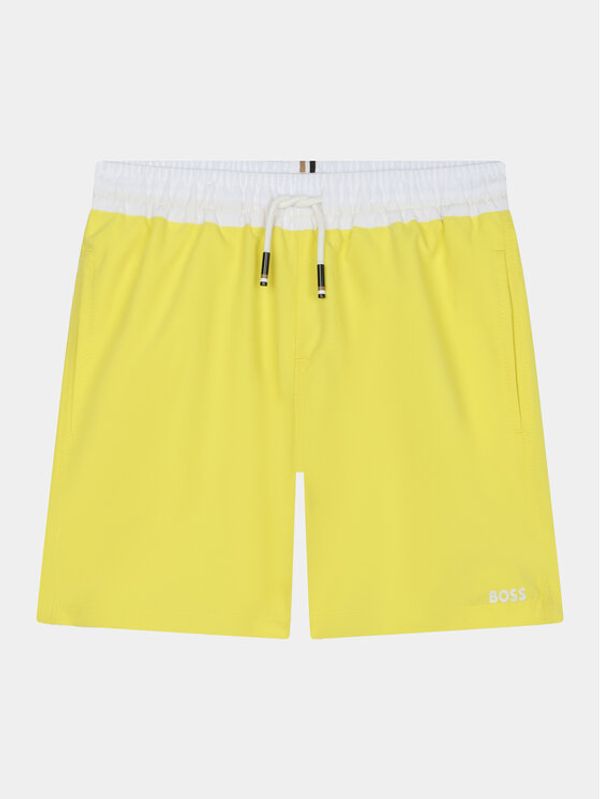 Boss Boss Kupaće gaće i hlače J50668 D Žuta Regular Fit