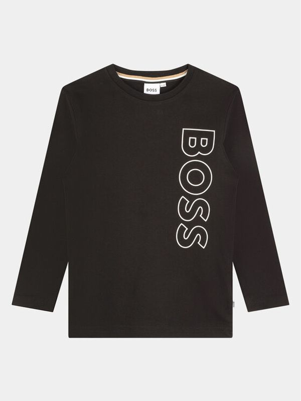 Boss Boss Majica J25O68 D Crna Regular Fit