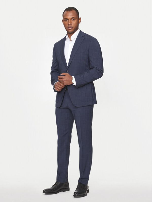 Boss Boss Odijelo P-Huge-2Pcs-241 50509480 Tamnoplava Slim Fit