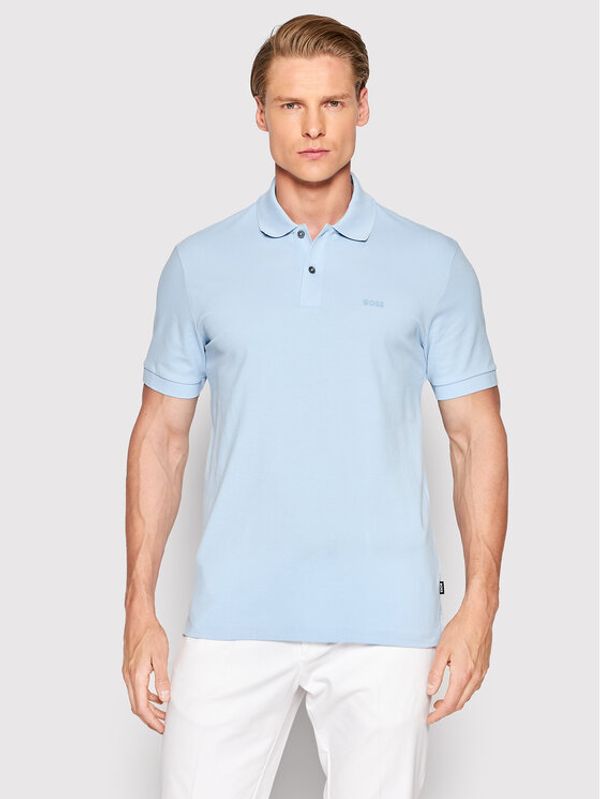 Boss Boss Polo Pallas 50468362 Svijetloplava Regular Fit