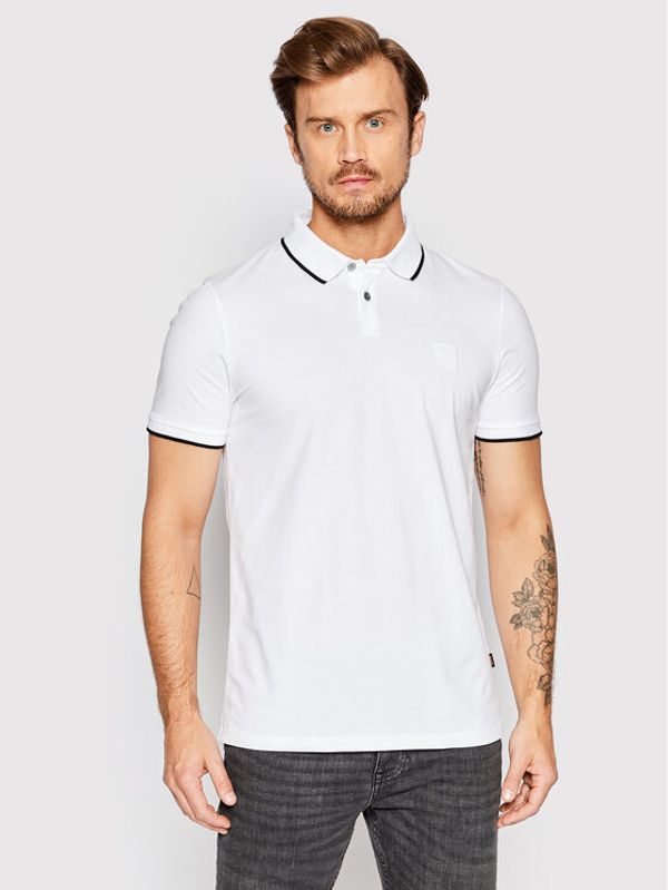 Boss Boss Polo Passertip 50472665 Bijela Regular Fit