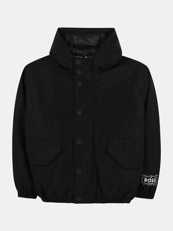 Boss Boss Prijelazna jakna J51233 S Crna Regular Fit