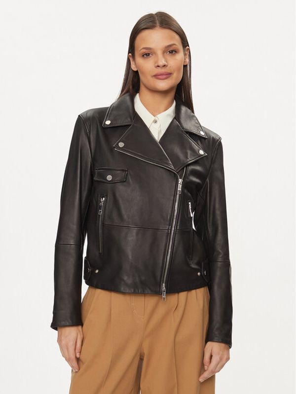 Boss Boss Prijelazna jakna Sajina 50505622 Crna Slim Fit