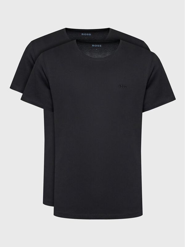 Boss Boss Set 2 majice Comfort 50475294 Crna Relaxed Fit