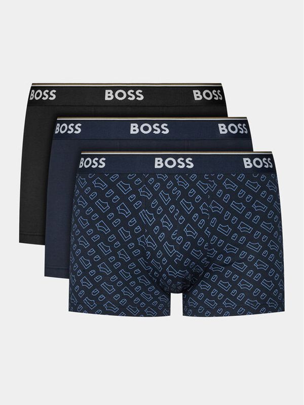 Boss Boss Set od 3 para bokserica Power Desig 50509200 Šarena