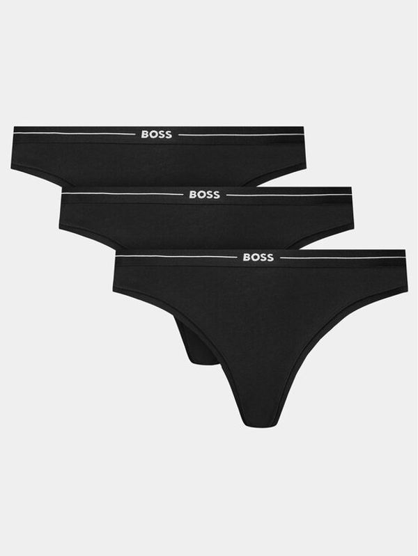 Boss Boss Set od 3 para klasičnih gaćica 50510016 Crna