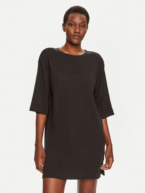 Boss Boss Spavaćica Betty 50520250 Crna Relaxed Fit