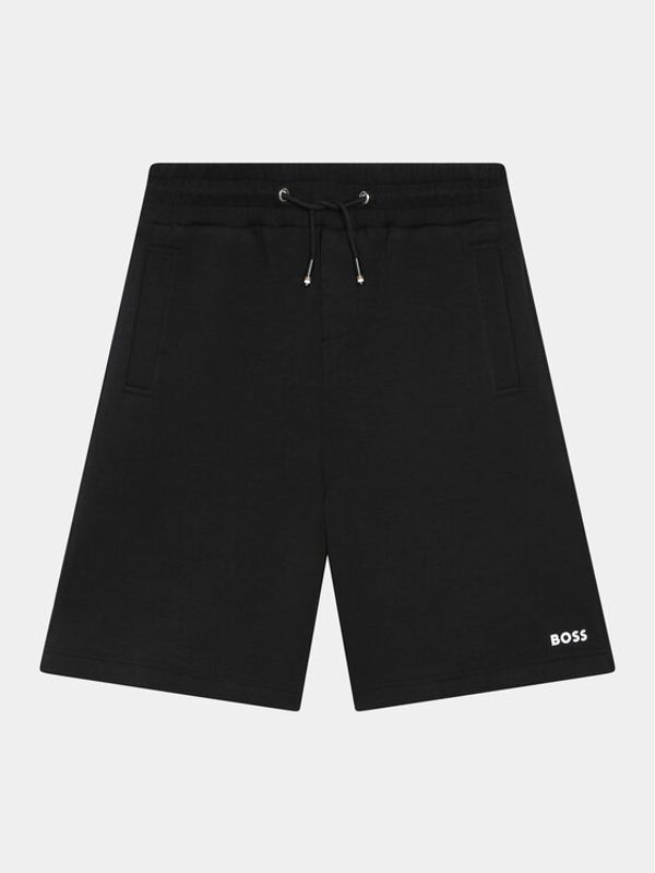 Boss Boss Sportske kratke hlače J50992 S Crna Regular Fit