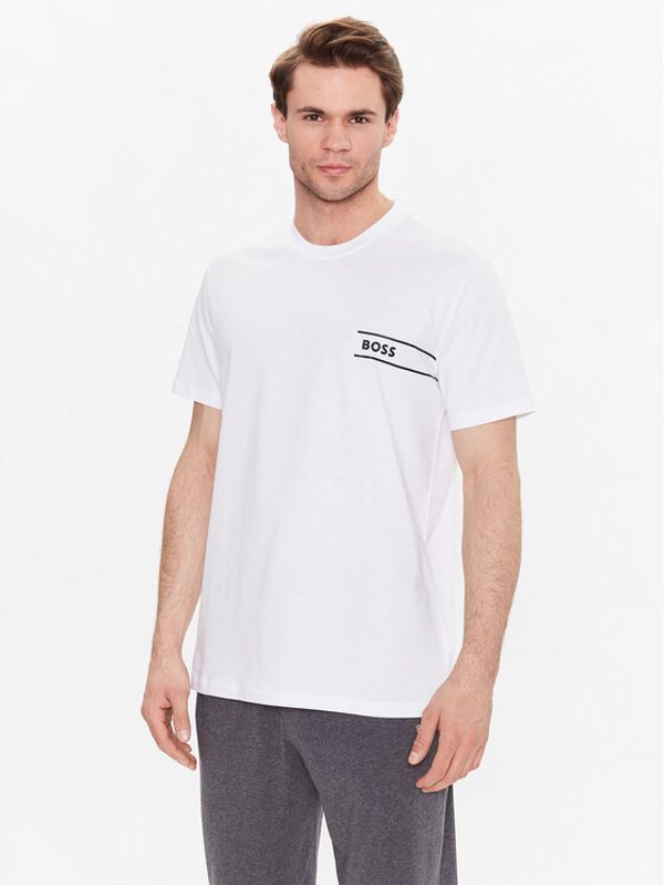 Boss Boss T-shirt 50483644 Bijela Regular Fit