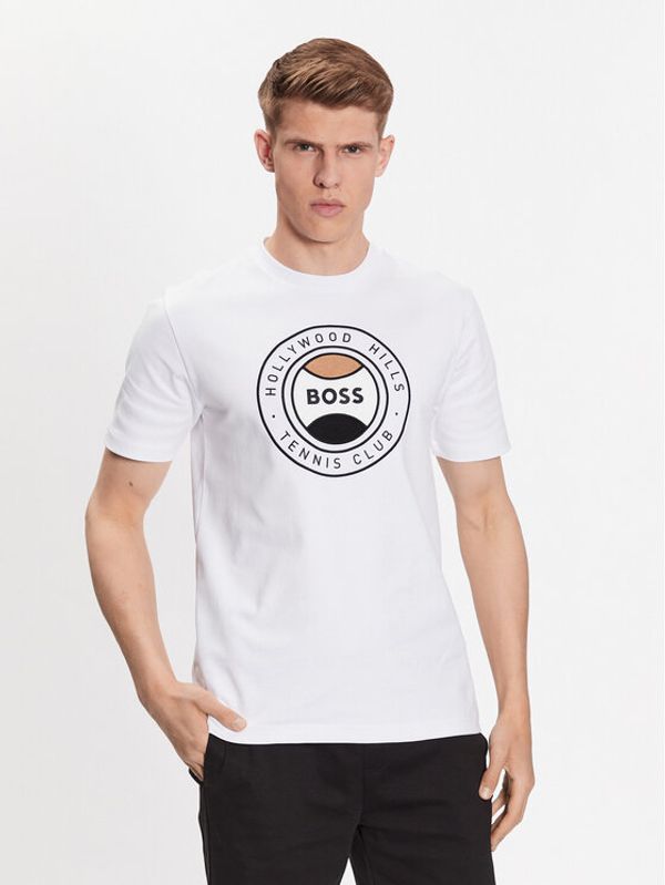 Boss Boss T-shirt 50486205 Bijela Regular Fit