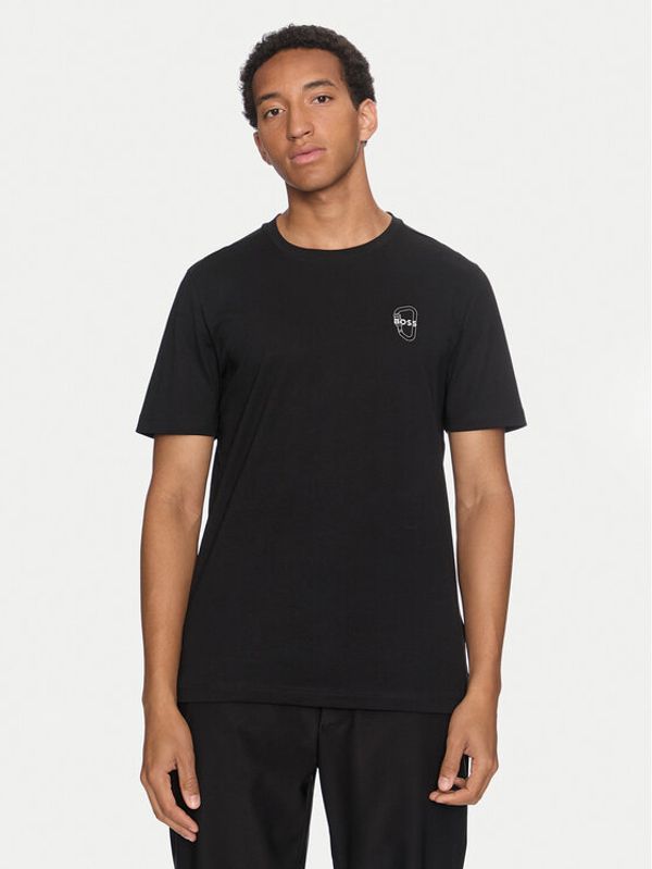 Boss Boss T-shirt 50519364 Crna Regular Fit